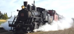 Dine on barbecued side ribs, chuckwagon beans, baked potatoes, and Caesar salad. Live entertainment on the train, plus time to do some exploring in the village including a fully restored 1912 Canadian Northern railway station, the cars and household artifacts at McAlister’s Garage Museum, and the world-class Big Valley Hand-tool and Collectibles Museum. Train robbery by the Reynolds Raiders horse-mounted outlaw gang likely.
