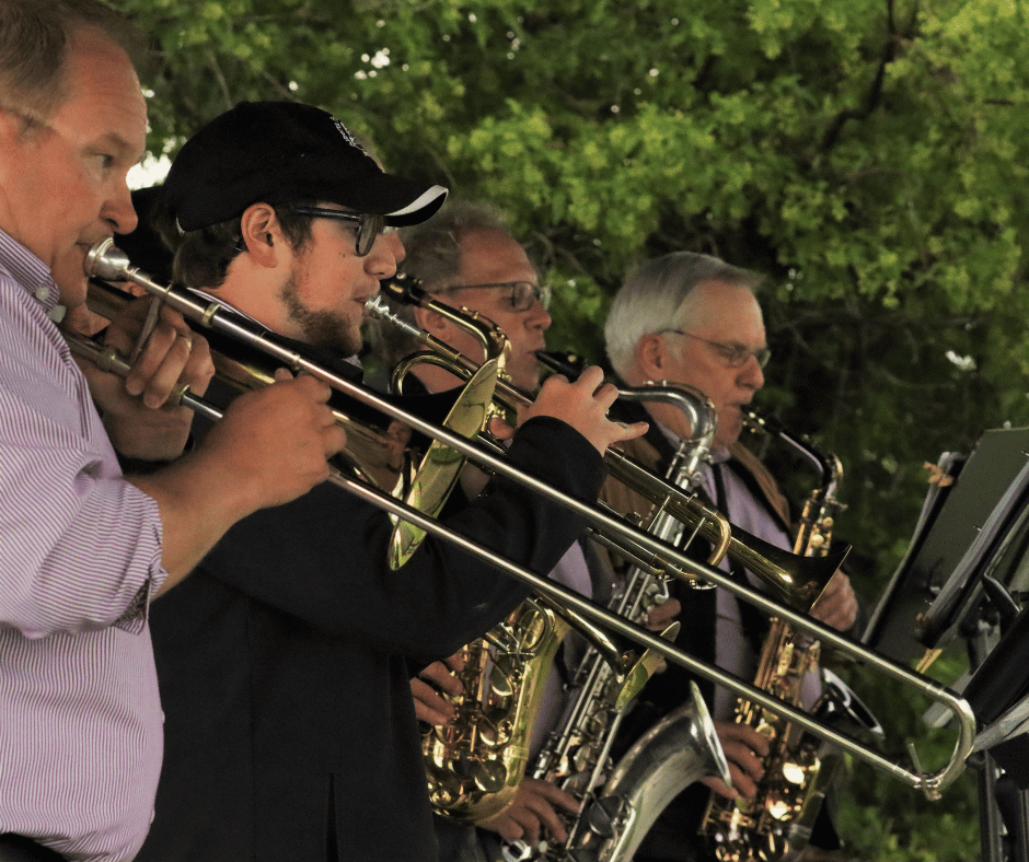Music in the Park is back for 2024! Bring a lawn chair and join us every Wednesday at 7pm at the West Stettler Park bandstand for exceptional live entertainment.  The concert series kicks off on June 26 with The Jazz Guys! You know them and love them! The Jazz Guys are made up of a group of local friends and neighbours with a passion for music, and we love having them kick off our summer season!