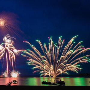 Rochon Sands Fireworks - Photo Credit to Rob Brennan.