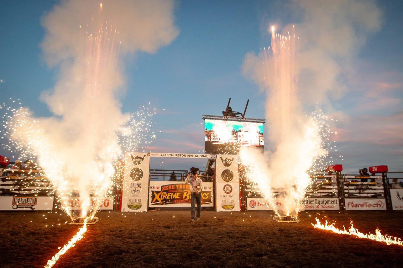 Zeke Thurston Invitational Xtreme Broncs — July 29. Tickets on Sale April 15, 2026! More details to come!