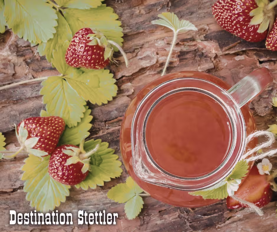 Thursday, May 7 1:30 to 3:30p.m. at Stettler Legion Lounge Cake and Strawberries Coffee and Tea Door Prizes $5 per peson