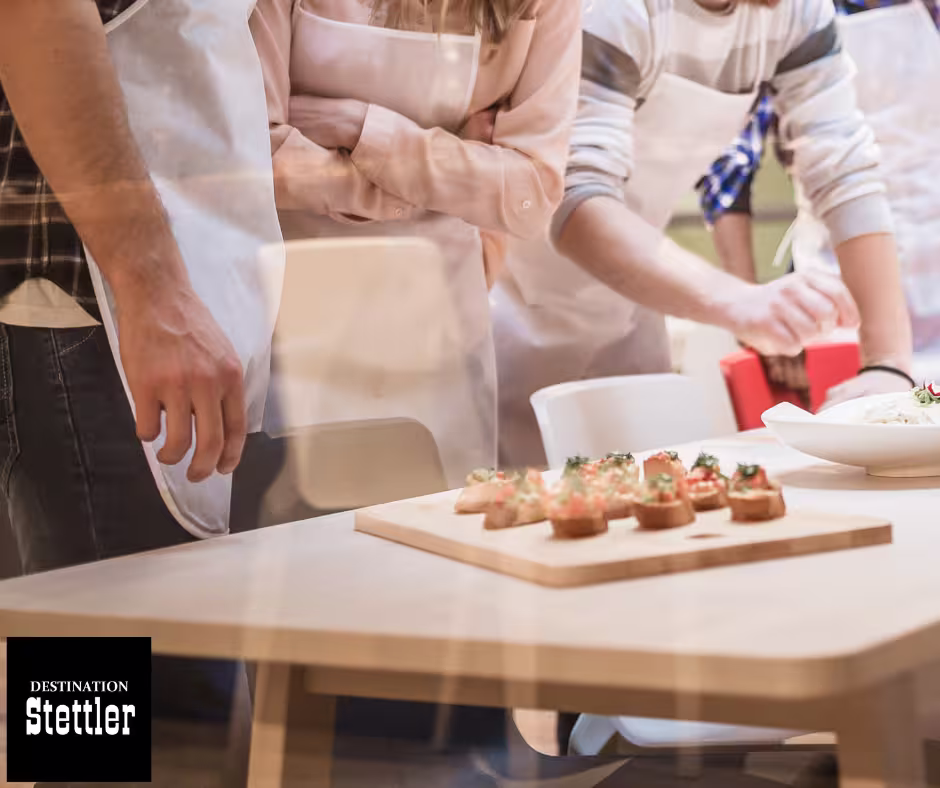 Wednesday, May 27 at 6:00p.m. at the Stettler Adult Learning Centre Join Chef Beau Hadley and create Master Burrata, Honey Ricotta & Salmon Baguette Creations $20 per person, register by calling 403-742-6700