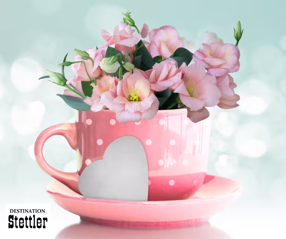 Join Stettler Flowers 2023 Tuesday July 28 as they partner with Candice, owner of Unblocked {The Movement} to chat about the importance of “Filling your own cup” and also literally filling a tea cup with florals to take home!  Time: 6:30p.m. Location: Stettler Flowers Class Cost: $40 -  class will be $40 which includes a wonderful discussion hosted by Candice, a beautiful floral arrangement to take home and enjoy and you will even get to go home with a copy of Candice’s Guided Mindset Journal! Call at 403-742-2725 to book a spot!
